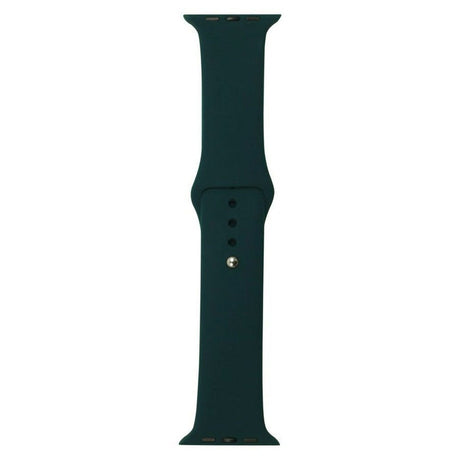 Apple Watch (42/44/SE/45/46/49 mm) Lippa Silikon Stropp – Mørkegrønn