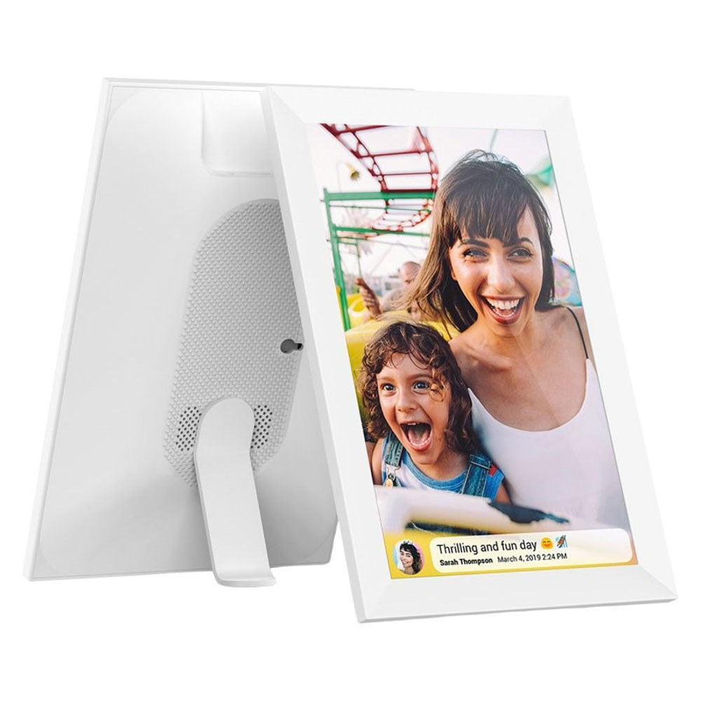Lippa 10" Smart Frameo Digital Fotoramme (25 x 17 cm) - Hvit