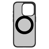iPhone 15 Pro Lippa Hybrid Plast Deksel med 360 Roterende Kickstand – MagSafe Kompatibelt – Matt / Svart