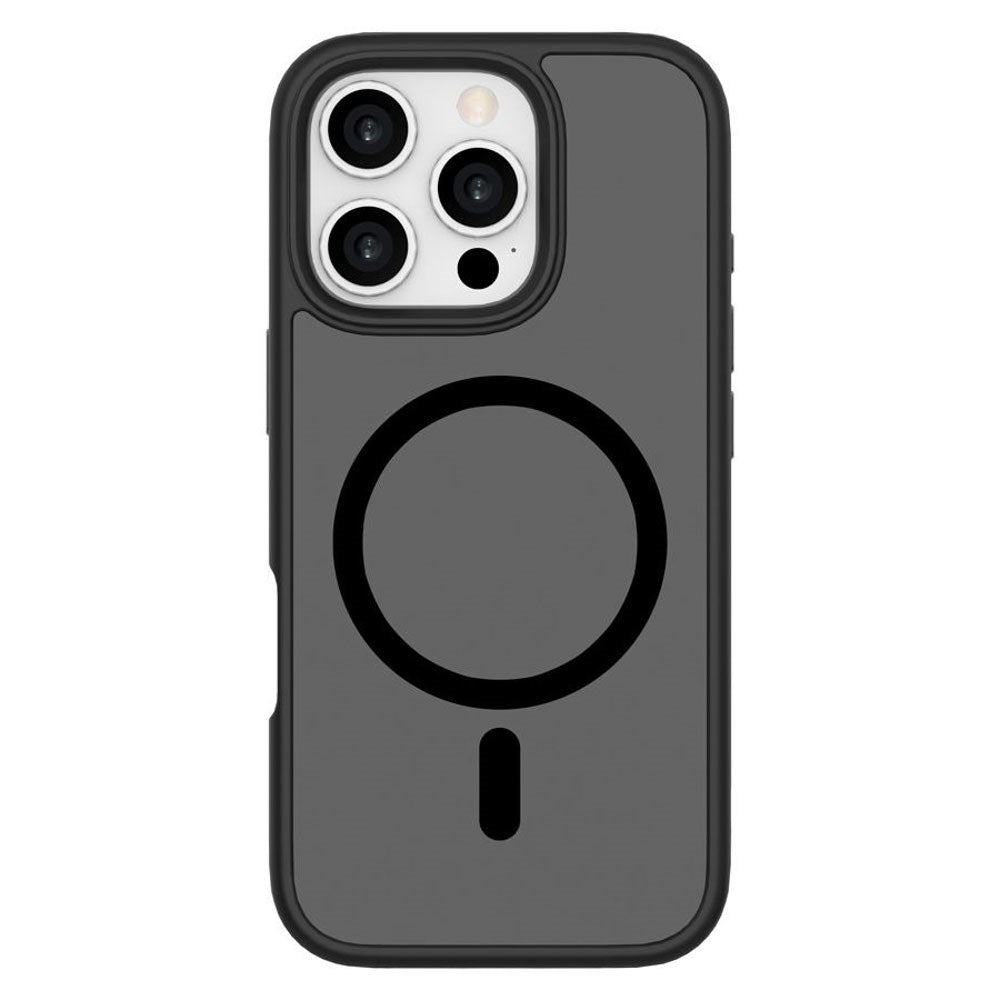 iPhone 16 Pro Lippa Hybrid Plast Deksel – MagSafe Kompatibelt – Matt / Svart