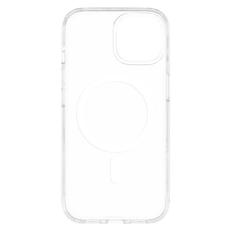 iPhone 15 Lippa Hybrid Plast Deksel – MagSafe Kompatibelt – Gjennomsiktig / Hvit