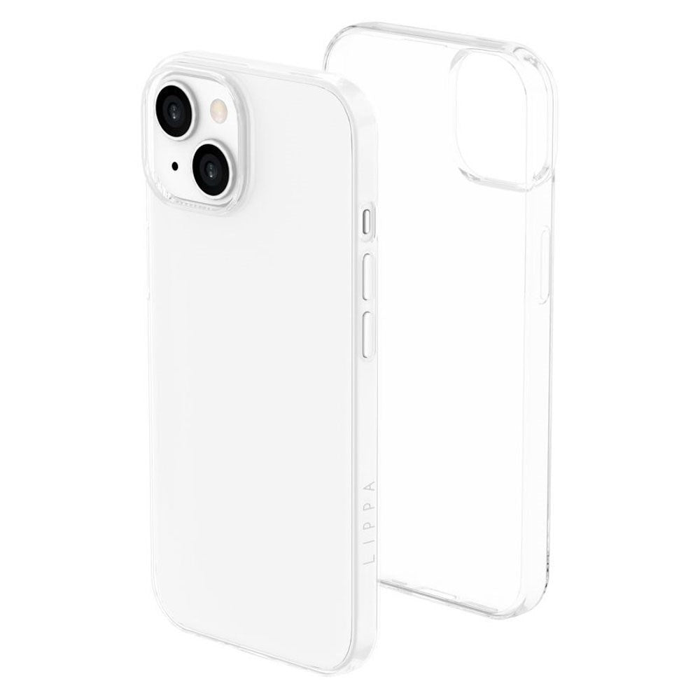 iPhone 15 Lippa Slim Fleksibelt Plast Deksel – Gjennomsiktig