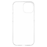 iPhone 15 Lippa Slim Fleksibelt Plast Deksel – Gjennomsiktig