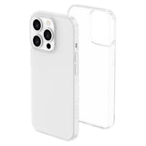 iPhone 15 Pro Lippa Slim Fleksibelt Plast Deksel – Gjennomsiktig