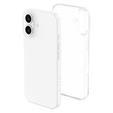iPhone 16 Lippa Slim Fleksibelt Plast Deksel – Gjennomsiktig