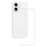 iPhone 16 Lippa Slim Fleksibelt Plast Deksel – Gjennomsiktig