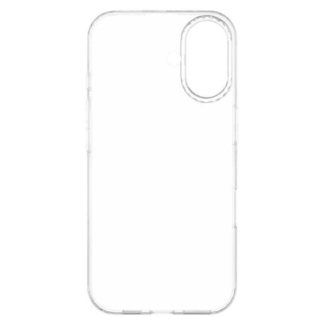 iPhone 16 Lippa Slim Fleksibelt Plast Deksel – Gjennomsiktig