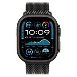 Apple Watch (42/44/SE/45/46/49 mm) Lippa Rustfritt Stålstropp med Lås – Svart