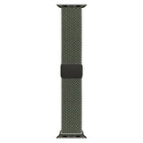 Apple Watch (38/40/SE/41/42 mm) Lippa Nylonstropp med Magnetlås – Grønn