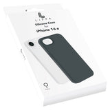 iPhone 17e / 16e Lippa Silikon Deksel - MagSafe Kompatibel - Svart