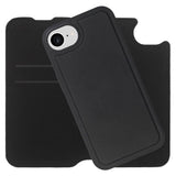 iPhone 17e / 16e Lippa 2-i-1 Wallet Flip Deksel - Svart