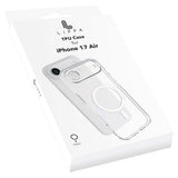 iPhone Air Lippa Fleksibelt Plast Deksel - MagSafe Kompatibel - Gjennomsiktig