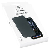 iPhone 17 Pro Lippa 2-i-1 Wallet Flip Deksel - Svart