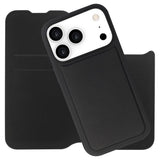 iPhone 17 Pro Max Lippa 2-i-1 Wallet Flip Deksel - Svart