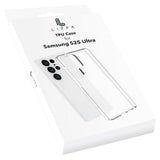 Samsung Galaxy S25 Ultra Lippa Fleksibelt Plast Deksel - Gjennomsiktig