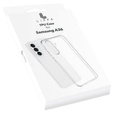 Samsung Galaxy A36 Lippa Fleksibelt Plast Deksel - Gjennomsiktig