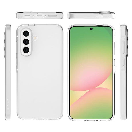Samsung Galaxy A56 Lippa Fleksibelt Plast Deksel - Gjennomsiktig