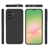Samsung Galaxy A56 Lippa Silikon Deksel - Svart