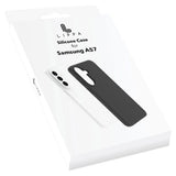 Samsung Galaxy A57 Lippa Silikon Deksel - Svart