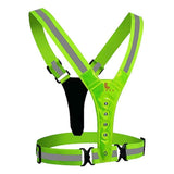 Lippa Refleksvest med 3 LED-Lys - Gul
