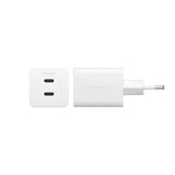 empower by PanzerGlass Turbo 45W Vegglader m. 2x USB-C – Silver White