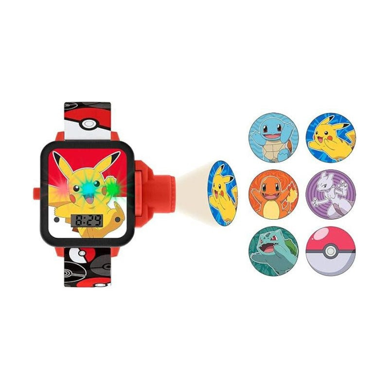 Accutime Smartklokke for Barn med Projektor - Pokémon