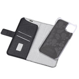 Onsala iPhone 14 Plus ONSALA Fashion Collection PU Skinn Flipdeksel med Magnet & Lommebok - Midnight Black