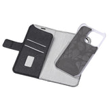Onsala iPhone 14 Pro ONSALA Fashion Collection PU Skinn Flipdeksel med Magnet & Lommebok - Midnight Black