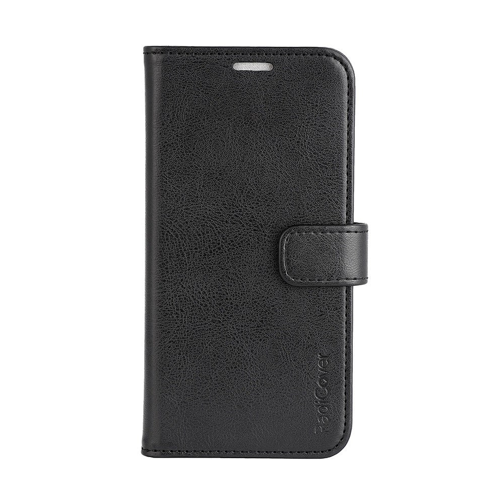 RadiCover Samsung Galaxy S25 Anti Stråling Kunst Skinn Flip Deksel med Lommebok - Svart