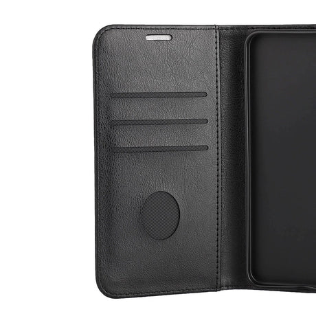 RadiCover Samsung Galaxy S25 Anti Stråling Kunst Skinn Flip Deksel med Lommebok - Svart