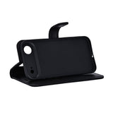 RadiCover iPhone Air Anti Stråling Kunstskinn Flip Deksel med Lommebok - Svart