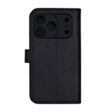 RadiCover iPhone 17 Pro Anti Stråling Kunstskinn Flip Deksel med Lommebok - Svart