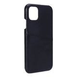 iPhone 11 Onsala Kunstskinn Deksel med Kortlomme - Svart