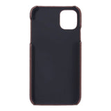 iPhone 11 Onsala Kunstskinn Deksel med Kortlomme - Brun