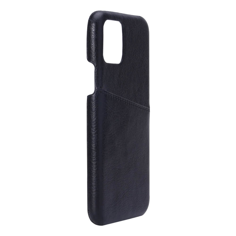 iPhone 11 Pro Onsala Kunstskinn Deksel med Kortlomme - Svart