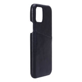 iPhone 11 Pro Onsala Kunstskinn Deksel med Kortlomme - Svart