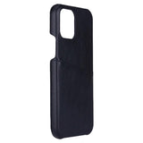 iPhone 12 Pro / 12 Onsala Collection Skinndeksel med Kortlomme - Svart