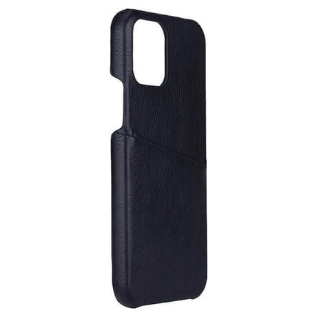 iPhone 12 Pro / 12 Onsala Collection Skinndeksel med Kortlomme - Svart