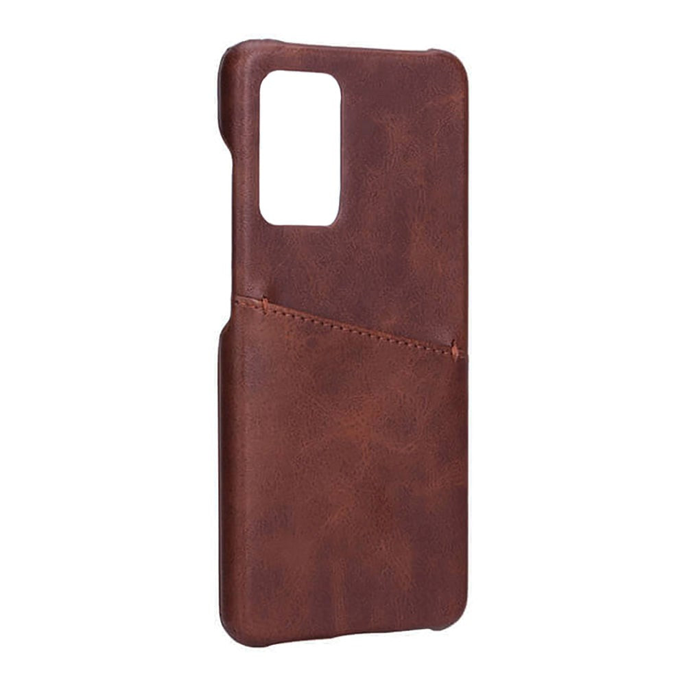 Onsala Collection Samsung Galaxy A52s (5G) / A52 (4G / 5G) Skinn Deksel m. Kortlomme - Brun