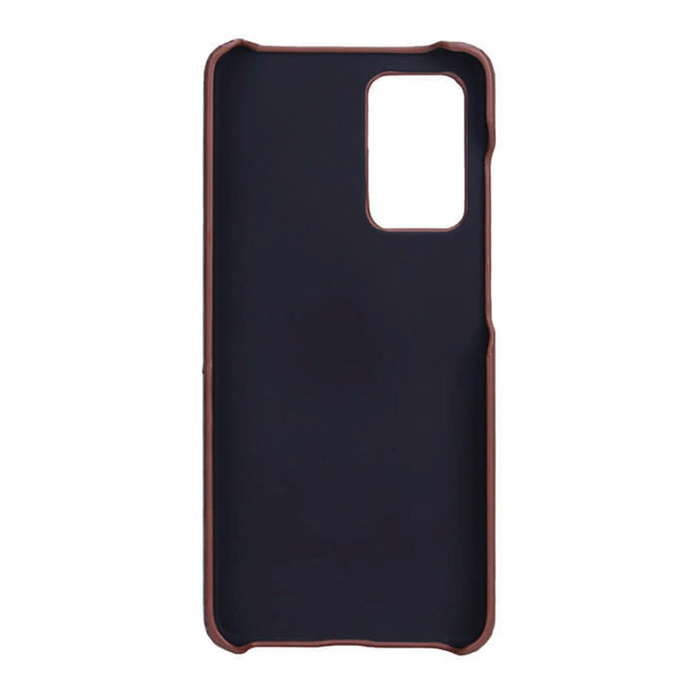 Onsala Collection Samsung Galaxy A52s (5G) / A52 (4G / 5G) Skinn Deksel m. Kortlomme - Brun