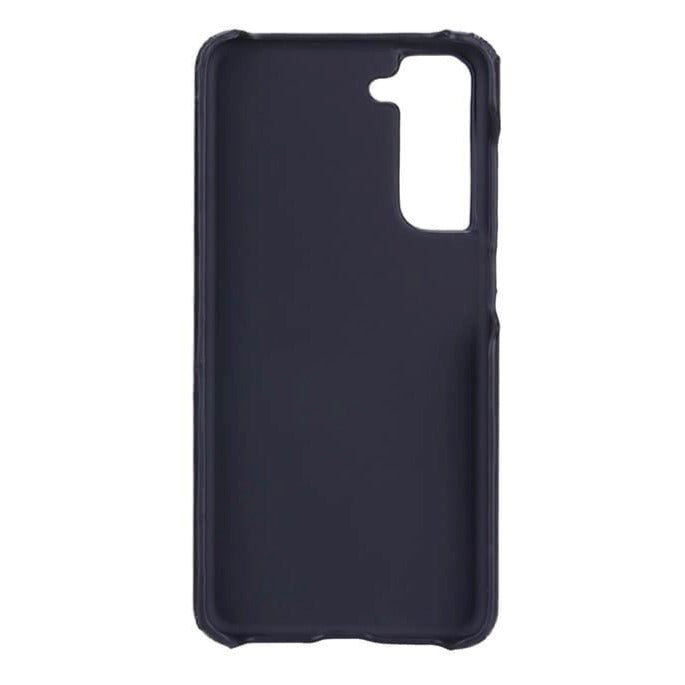 Samsung Galaxy S21 FE (5G) Onsala Collection Vegansk Skinn Deksel med Kortlomme - Svart