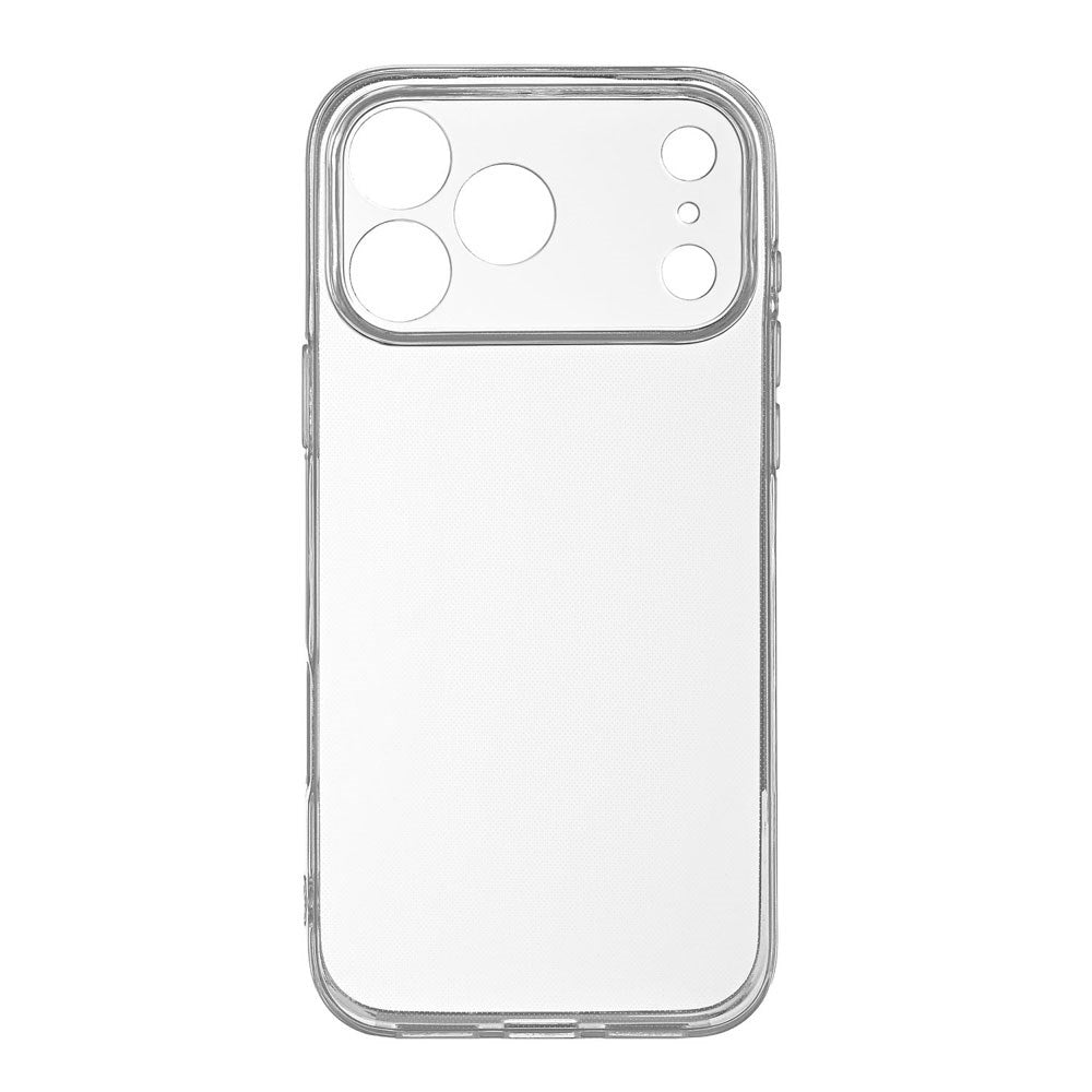 iPhone 17 Pro Max Onsala Fleksibelt Plast Deksel - Gjennomsiktig