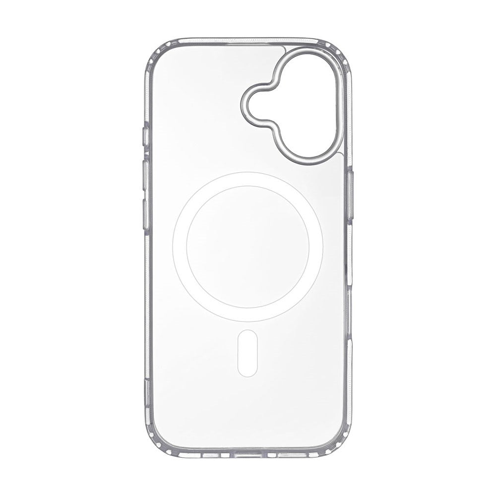 iPhone 17 Onsala Hybrid Plast Deksel - MagSafe Kompatibel - Gjennomsiktig