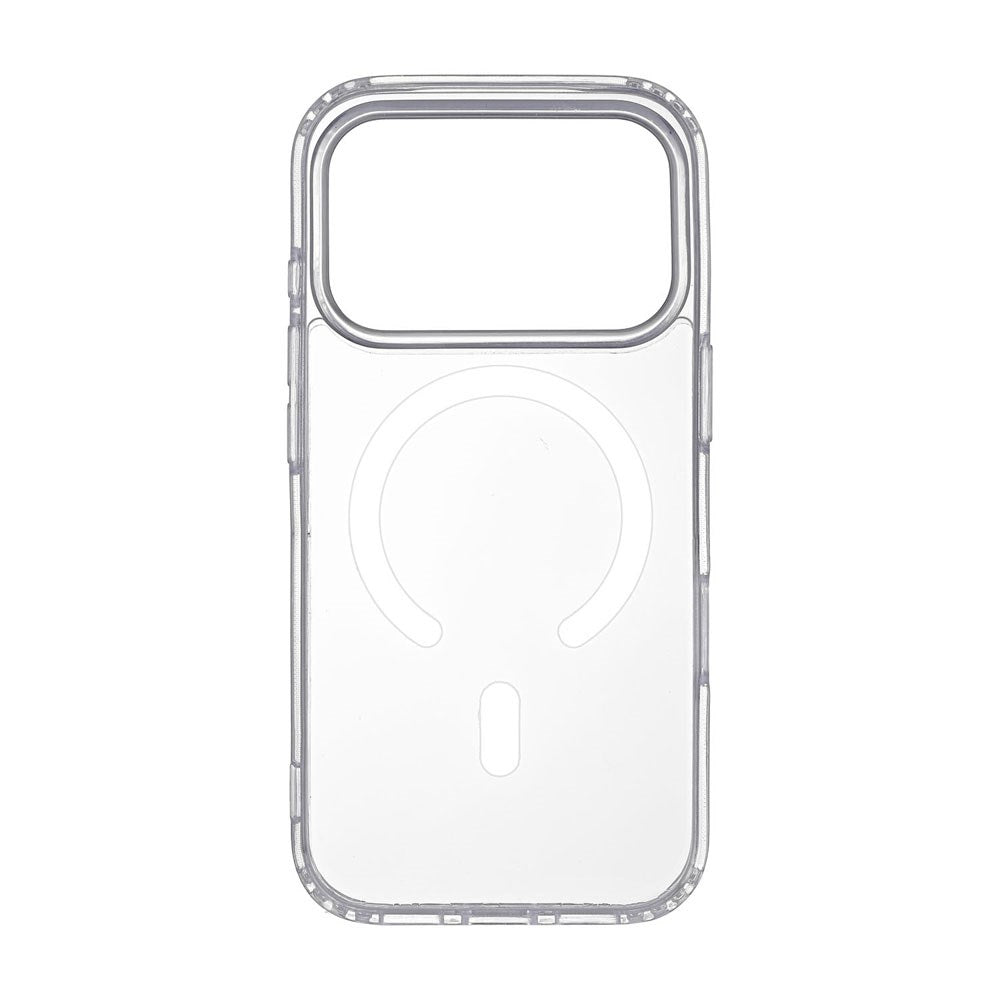 iPhone 17 Pro Onsala Hybrid Plast Deksel - MagSafe Kompatibel - Gjennomsiktig