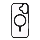 iPhone 17 Onsala Bumper Case - MagSafe Kompatibel - Gjennomsiktig / Svart