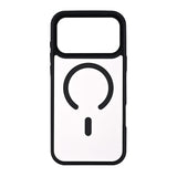 iPhone 17 Pro Max Onsala Bumper Case - MagSafe Kompatibel - Gjennomsiktig / Svart