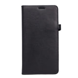 Samsung Galaxy S10+ (Plus) Buffalo 2-i-1 Ekte Skinn Flip Deksel - Svart