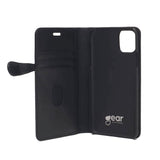 iPhone 11 Buffalo Wallet Skinndeksel med Lommebok Svart