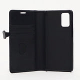 Samsung Galaxy S20+ (Plus) Buffalo 2-i-1 Ekte Skinn Flip Deksel - Svart