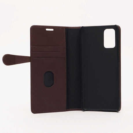 Samsung Galaxy S20+ (Plus) Buffalo 2-i-1 Ekte Skinn Flip Deksel - Brun